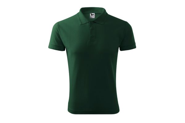 Polokošile pánská Pique Polo 203 dark green obrázek 2
