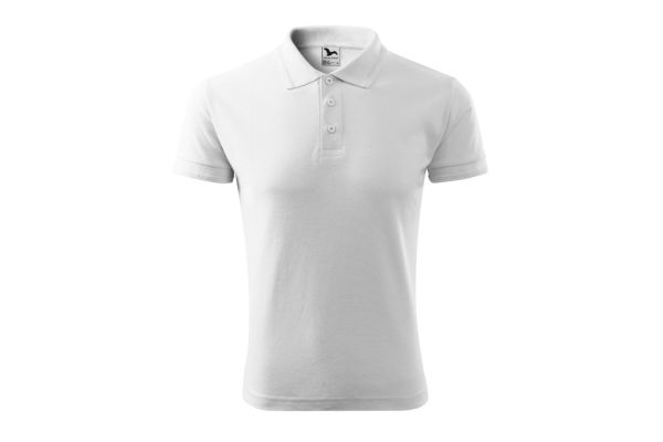 Polokošile pánská Pique Polo 203 bílá obrázek 2