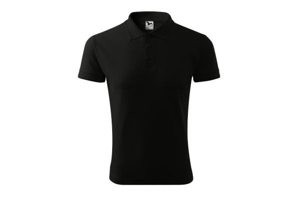 Polokošile pánská Pique Polo 203 černá obrázek 2