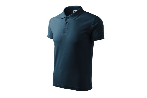 Polokošile pánská Pique Polo 203 námořní modrá obrázek 1