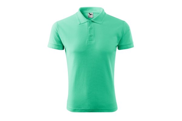 Polokošile pánská Pique Polo 203 mátová obrázek 2