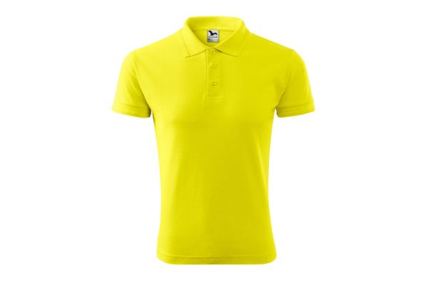 Polokošile pánská Pique Polo 203 citronová obrázek 2