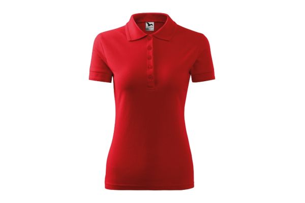 Polokošile dámská Pique Polo 210 červená obrázek 2