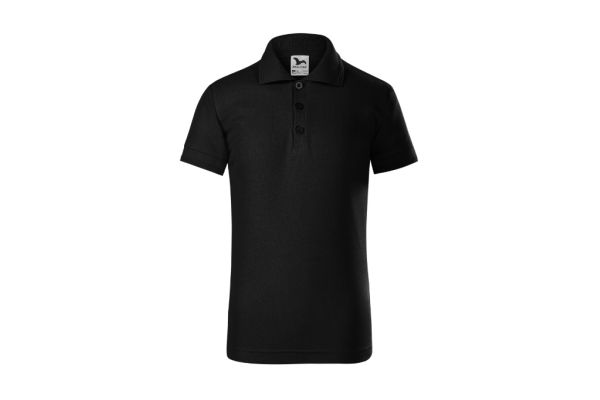 Polokošile dětská Pique Polo 222 černá obrázek 2