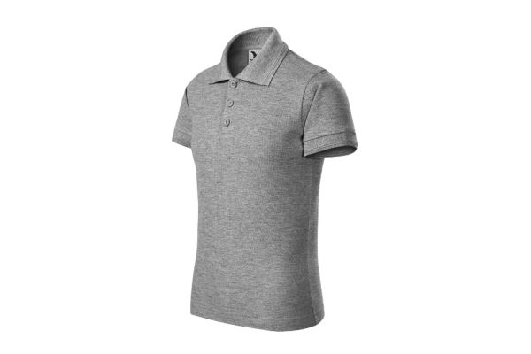 Polokošile dětská Pique Polo 222 tmavě šedý melír obrázek 1
