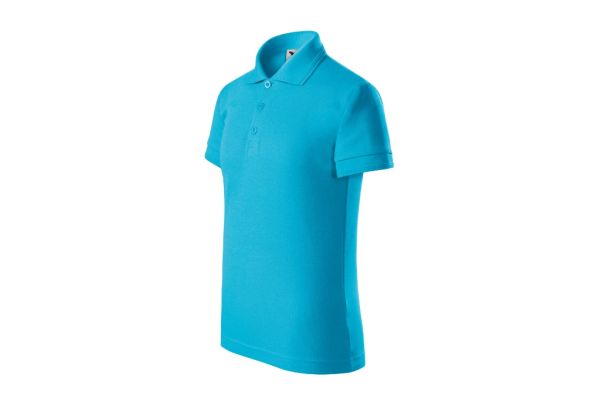 Polokošile dětská Pique Polo 222 tyrkysová obrázek 1