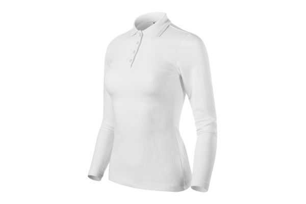 Polokošile dámská Pique Polo LS 231 bílá obrázek 1