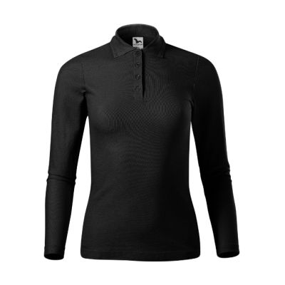 Polokošile dámská Pique Polo LS 231 černá obrázek 7746