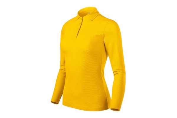 Polokošile dámská Pique Polo LS 231 žlutá obrázek 1