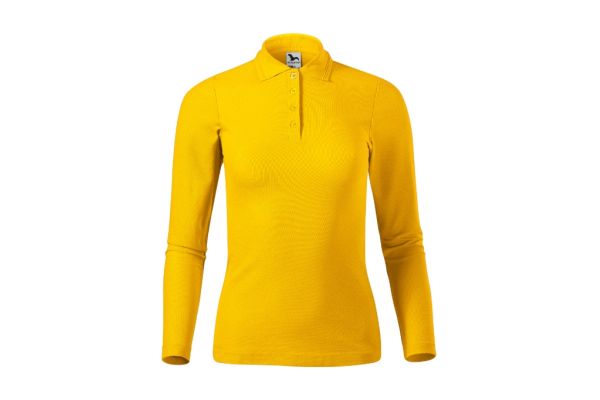 Polokošile dámská Pique Polo LS 231 žlutá obrázek 2