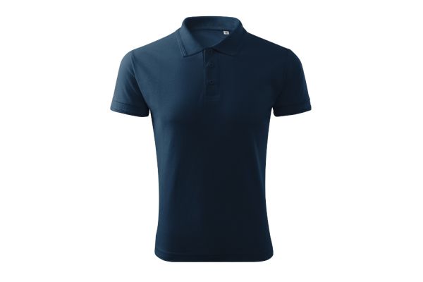 Polokošile pánská Pique Polo Free F03 námořní modrá obrázek 2
