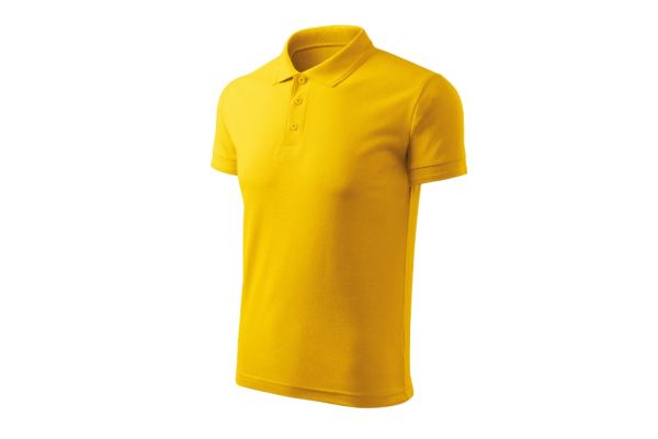 Polokošile pánská Pique Polo Free F03 žlutá obrázek 1