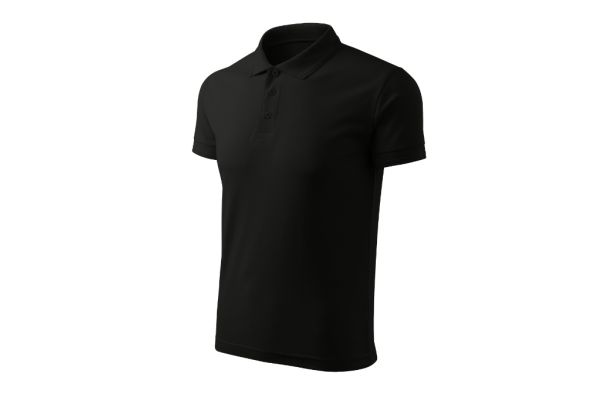 Polokošile pánská Pique Polo Free F03 černá obrázek 1