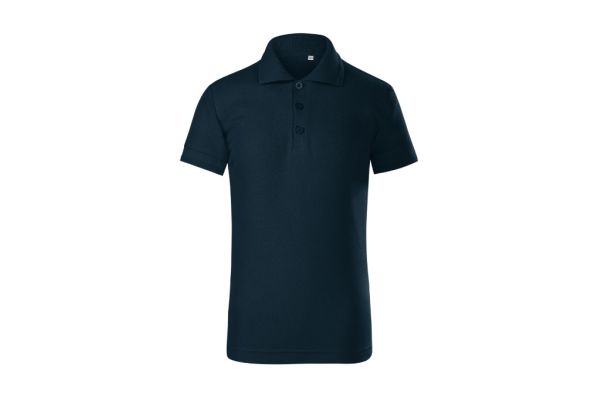 Polokošile dětská Pique Polo Free F22 námořní modrá obrázek 2