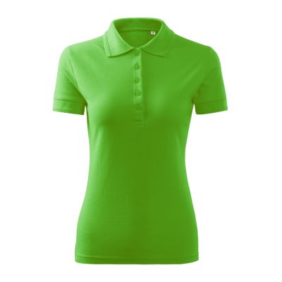Polokošile dámská Pique Polo Free F10 apple green obrázek 9451