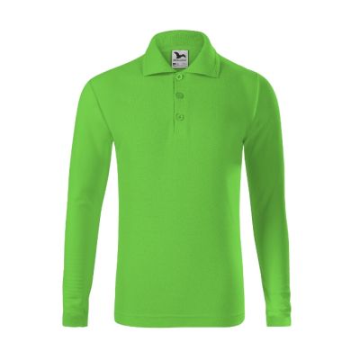 Polokošile dětská Pique Polo LS 241 apple green obrázek 10075