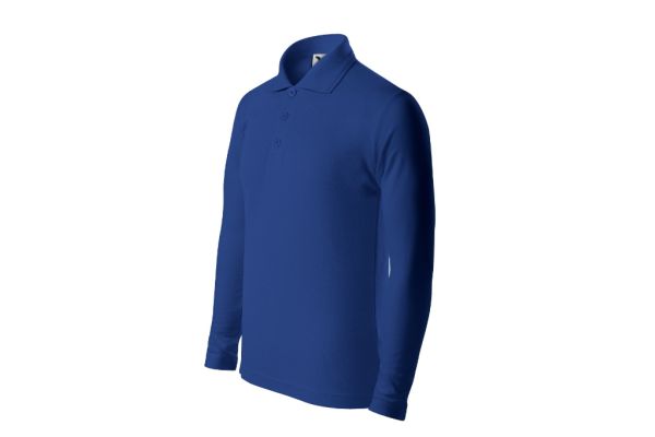 Polokošile dětská Pique Polo LS 241 královská modrá obrázek 1