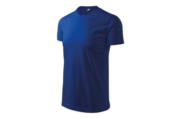 Tričko unisex Heavy V-neck 111 královská modrá obrázek 1