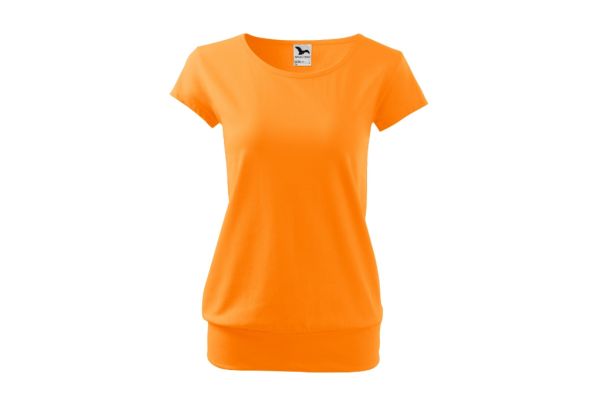 Tričko dámské City 120 tangerine orange obrázek 2
