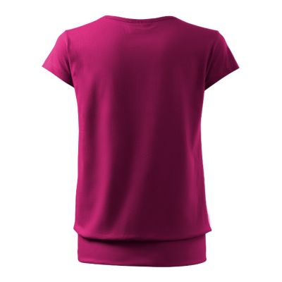 Tričko dámské City 120 fuchsia red obrázek 9915