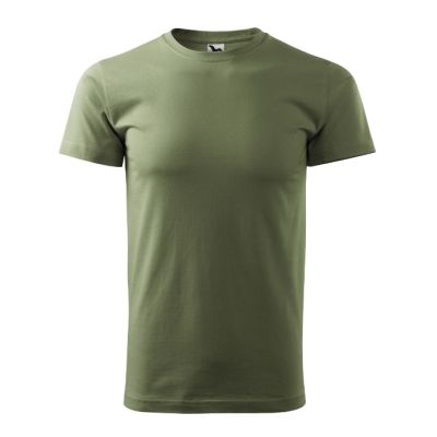Tričko pánské Basic 129 khaki obrázek 747