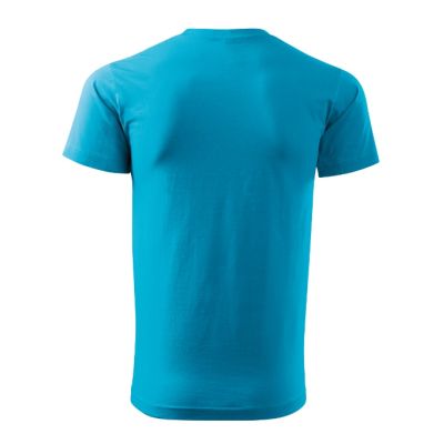Tričko pánské Basic 129 tyrkysová obrázek 823