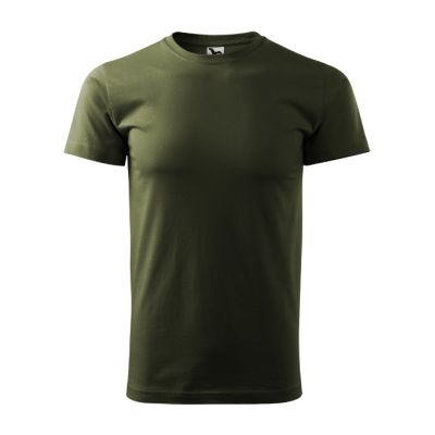 Tričko pánské Basic 129 military obrázek 855