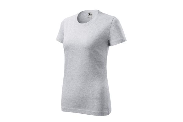 Tričko dámské Classic New 133 světle šedý melír obrázek 1