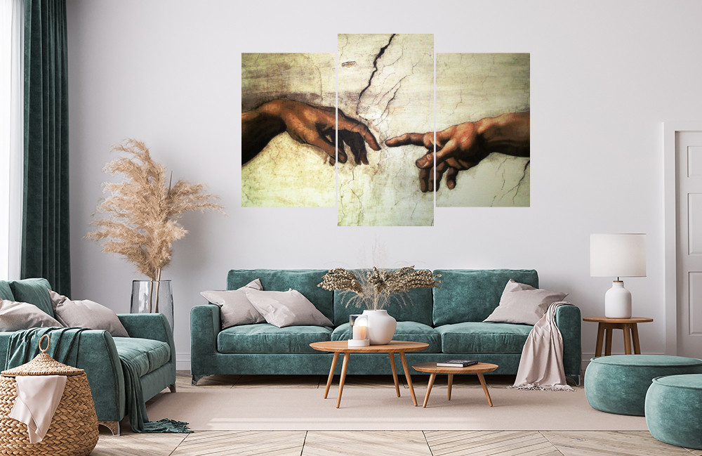 Stvoření Adama detail obrázek 1