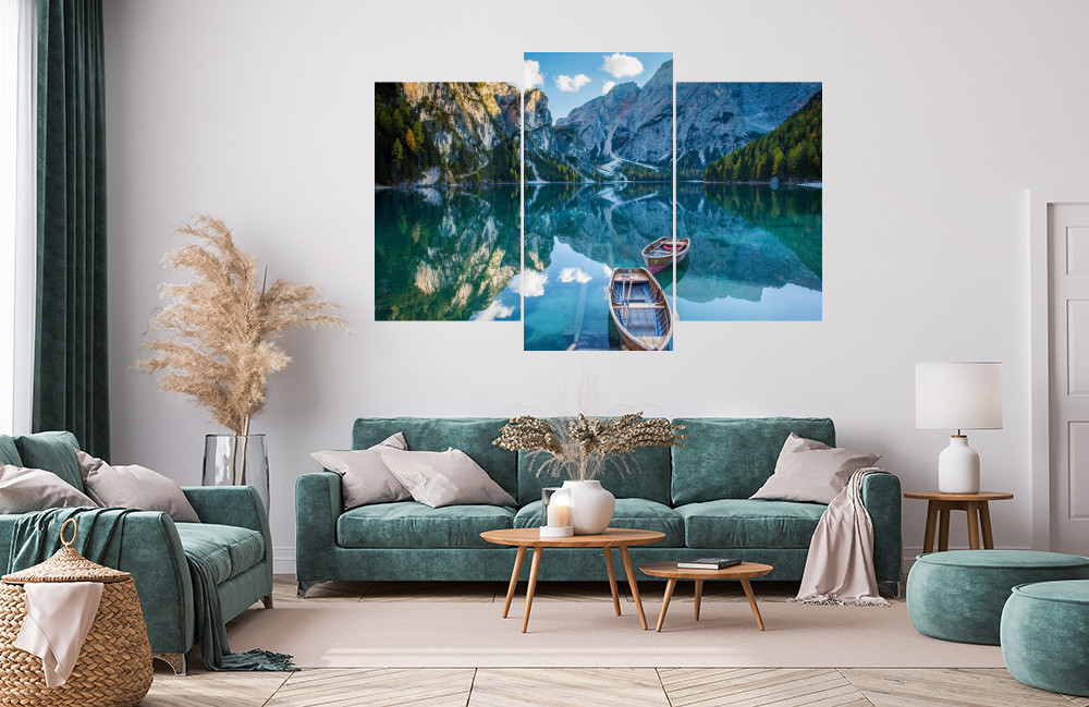 Jezero s lodičkami obrázek 1